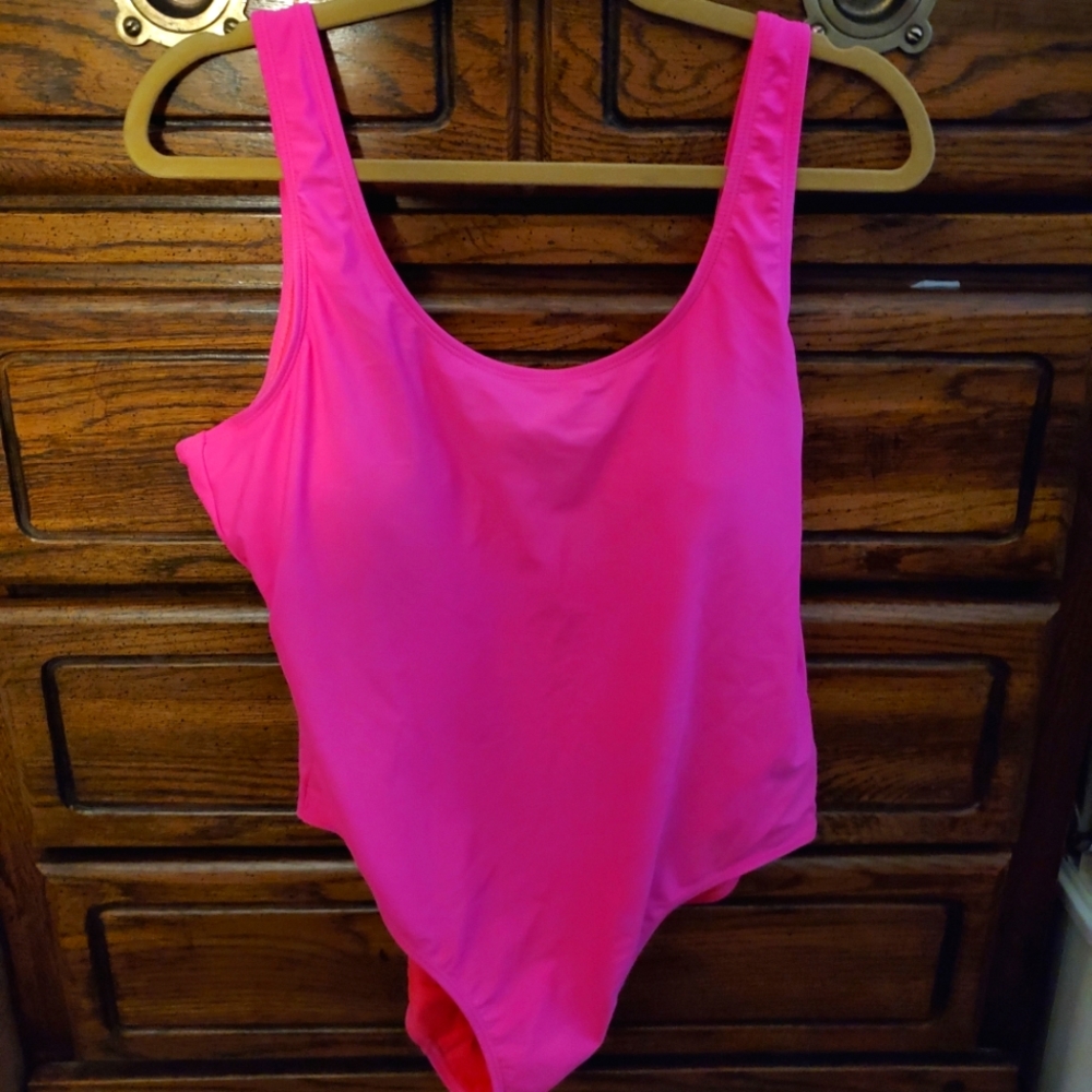 No Boundaries Pink One-Piece Swimsuit XL